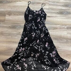 Women’s size large high-low maxi dress